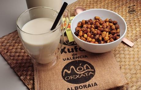 Horchata casera de chufa valenciana