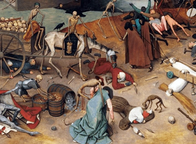 Descripción de la peste negra por Giovanni Boccaccio