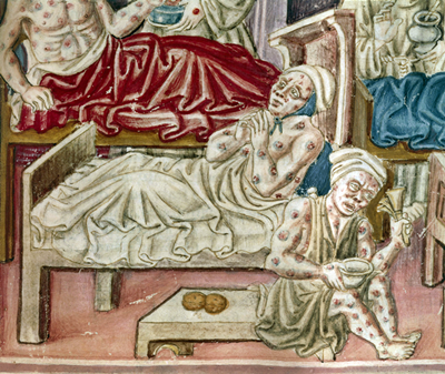 Descripción de la peste negra por Giovanni Boccaccio