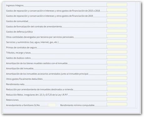 ¿Como declarar un alquiler en la renta?. Explicado paso a paso