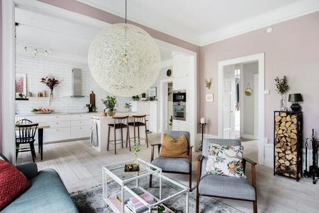 Consigue mayor amplitud eliminado tabiques.