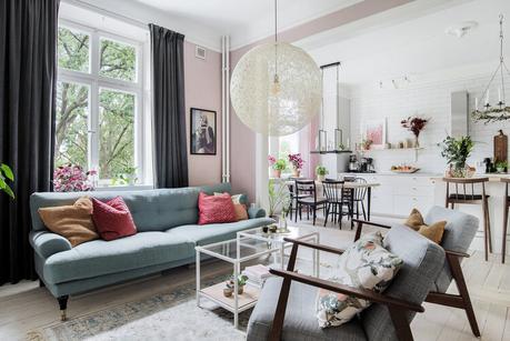 Consigue mayor amplitud eliminado tabiques.