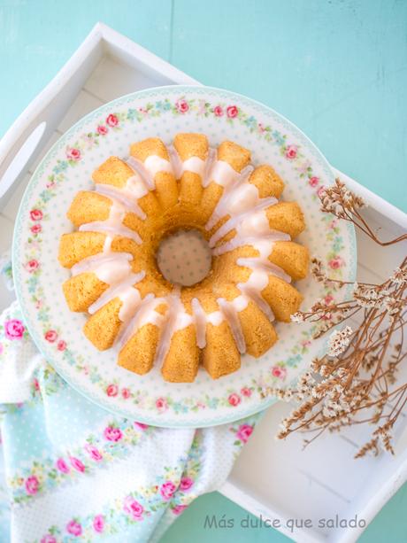 Bundt Cake de claras a la vainilla
