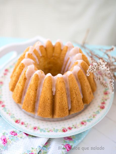 Bundt Cake de claras a la vainilla