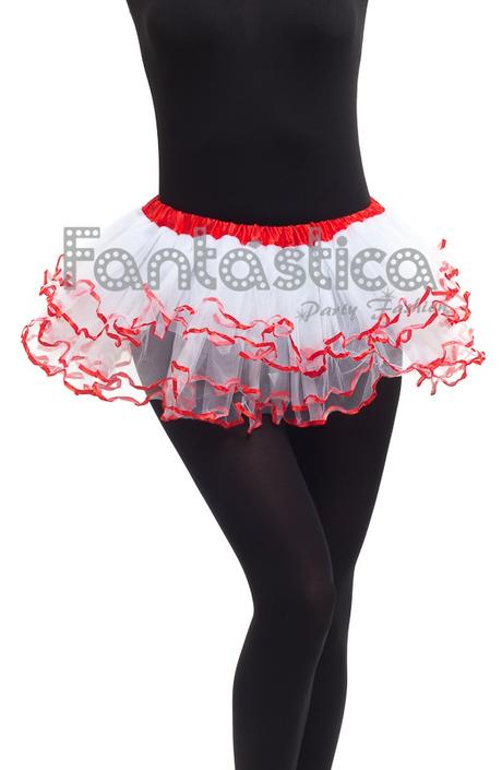 Falda De Volantes De Tul