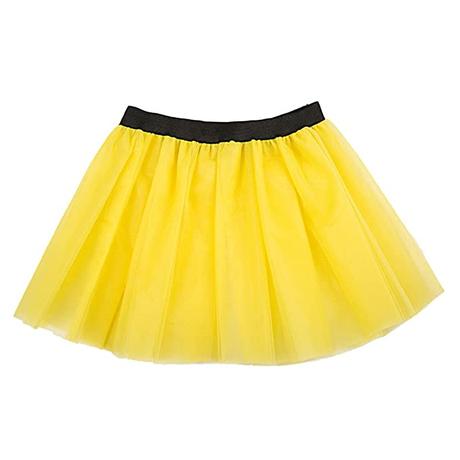 Falda De Volantes De Tul
