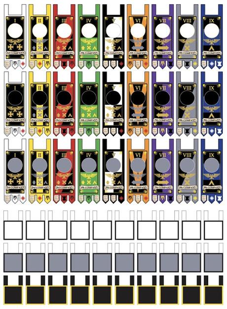 Estandartes imprimibles y recortables desde BoLS Estandartes imprimibles y recortables desde BoLS