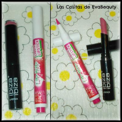 Labiales rosas project pan maquillaje