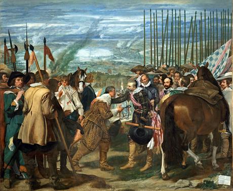 Velázquez: La rendición de Breda o Las lanzas - PINTORES ANDALUCES