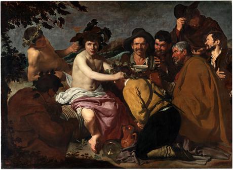 Velázquez: Los Borrachos o el Triunfo de Baco  - PINTORES ANDALUCES