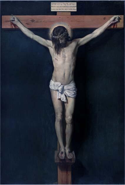 Velázquez: Cristo Crucificado - PINTORES ANDALUCES