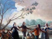 Francisco Goya: Baile orillas Manzanares PINTORES ARAGONESES