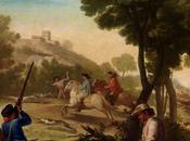 Francisco Goya: Partida Caza PINTORES ARAGONESES