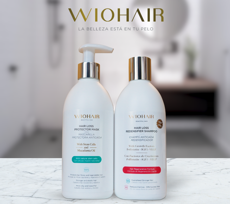 Wiohair lanza una versión mejorada de su champú anticaída con más factores de crecimiento naturales Wiohair lanza una versión mejorada de su champú anticaída con más factores de crecimiento naturales