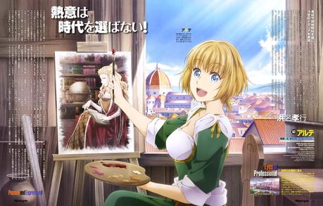 La producción del anime ''Arte'', ha finalizado