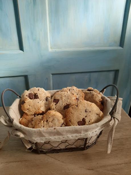 GALLETAS DE ALMENDRA Y CHOCOLATE