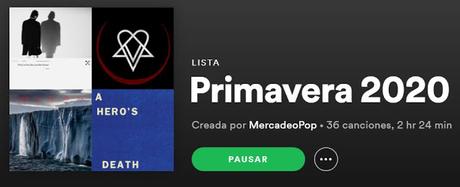 Las playlists de Mercadeo Pop en Spotify
