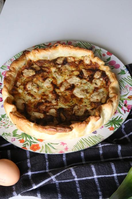 PASTEL DE PUERRO, PATATAS Y SETAS PASTEL DE PUERRO, PATATAS Y SETAS