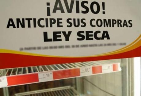 Tiendas comienzan a aplicar «Ley Seca» en la entidad Potosina