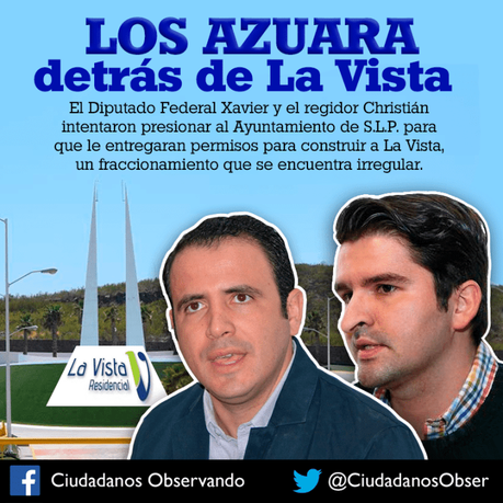 Los Azuara detrás de la Vista: Ciudadanos Observando