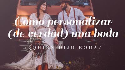 Cómo personalizar (de verdad) una boda