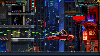 Huntdown es el nuevo arcade 2D pixelado que no te puedes perder