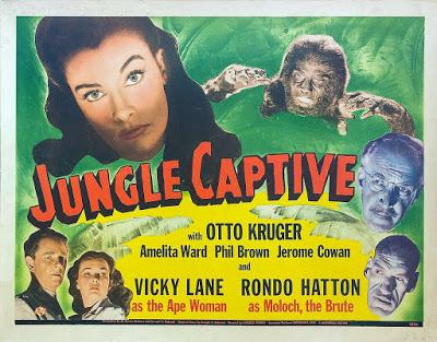 JUNGLE CAPTIVE, THE ((Wild Jungle Captive)) (USA, 1945) Fantástico, Policíaco, Intriga JUNGLE CAPTIVE, THE ((Wild Jungle Captive)) (USA, 1945) Fantástico, Policíaco, Intriga