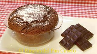 Receta fácil del souffle de chocolate mas esponjoso que hayas probado