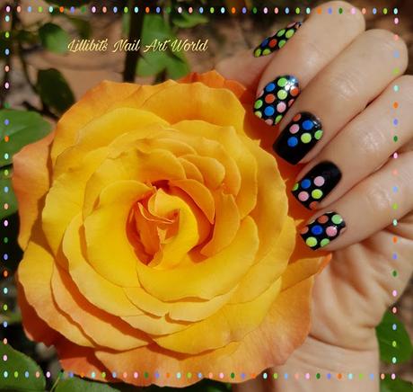 Reto Esmaltando con técnicas: Puntos
