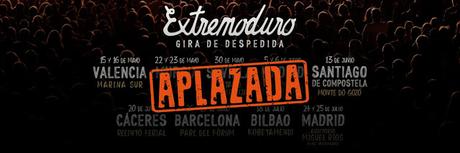 Aplazada la gira de despedida de Extremoduro