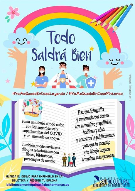 QuédateEnCasa y pinta mensajes de Esperanza: ¡Todo saldrá bien!