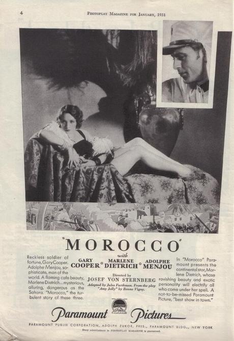Marruecos – (Josef von Sternberg) Marruecos – (Josef von Sternberg)