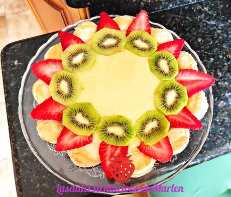 Tarta de Hojaldre y Fruta