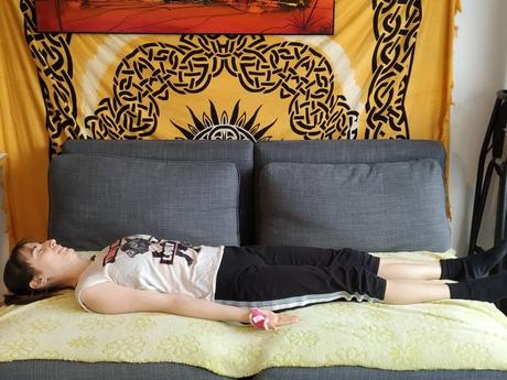 Estiramientos para antes de dormir.