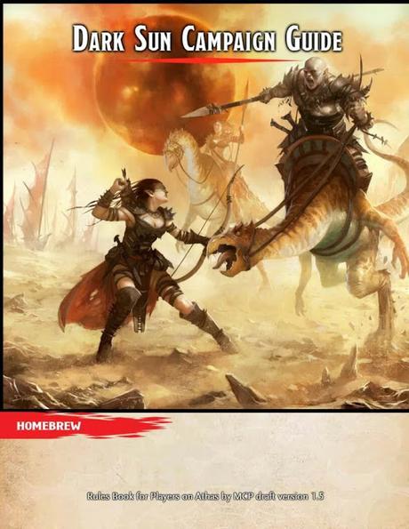 Terrors of the Desert de Dark Sun para D&D 5º ed