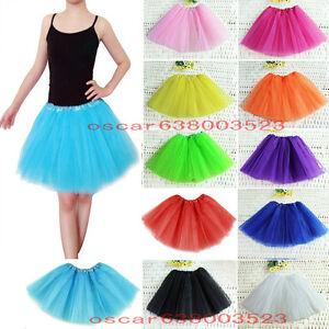 Falda Tul Colores Nina