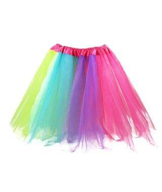 Falda Tul Colores Nina