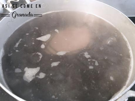 Espaguetis de arroz negro sabor a mar Espaguetis de arroz negro sabor a mar