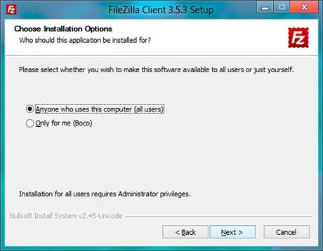 ¿Qué es Filezilla y como puede sernos útil? elegir para quien esta disponible filezilla