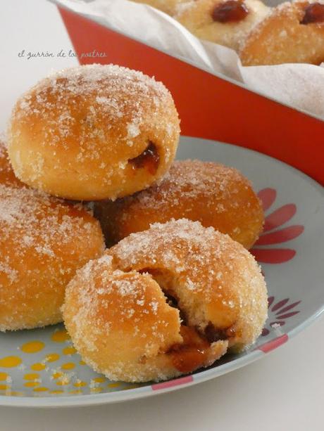 Donuts rellenos al horno Donuts rellenos al horno