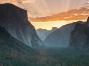 Estados Unidos. Donde Naturaleza Grande. Parte Yosemite National Park