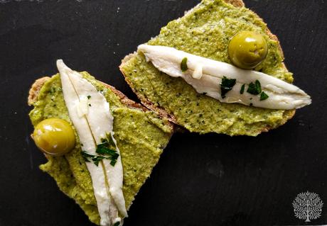 Crema de habas con menta o Byessar marroquí