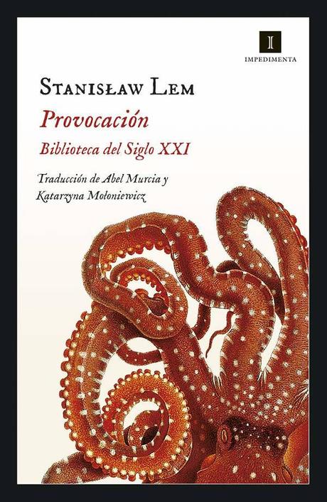 Provocación de Stanislaw Lem Portada de Provocación de Stanislaw Lem