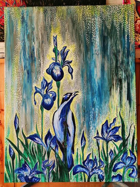 lirios azules, VAN GOGH