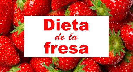 dieta de la fresa para perder peso