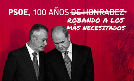 EN LOS 120 AÑOS DEL PSOE NO HA HABIDO NI UNO SÓLO DE HONRADEZ