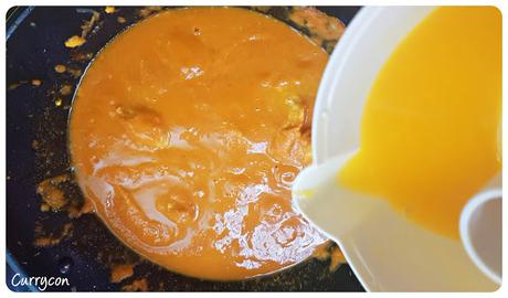 Pollo chipotle en salsa de naranja