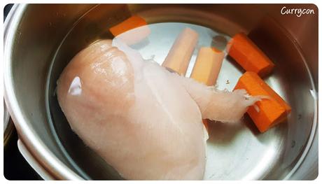 Pollo chipotle en salsa de naranja