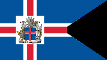 Islandia, su bandera y los Islandia, bandera