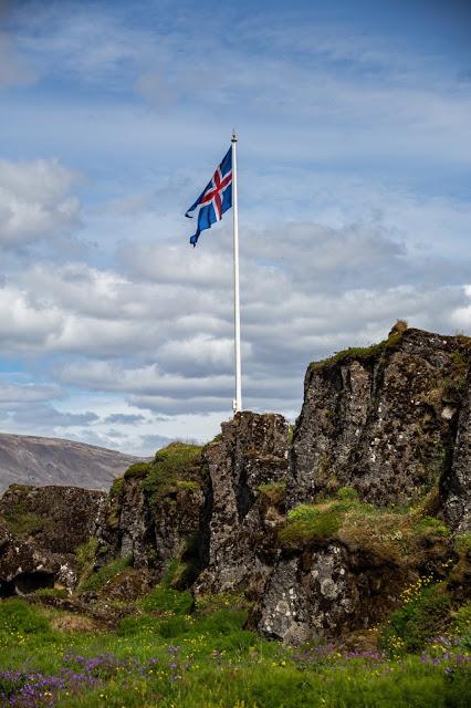 Islandia, su bandera y los Islandia, bandera